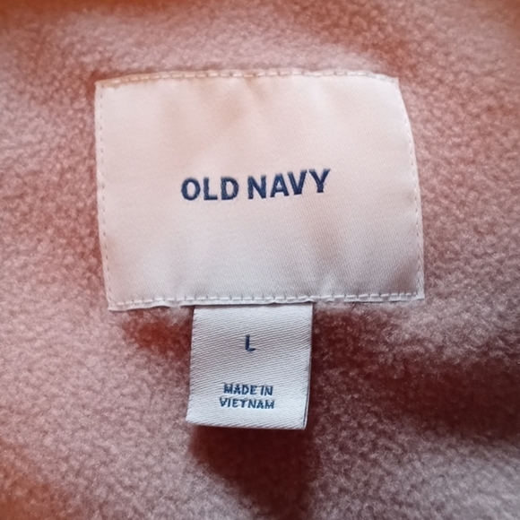 Old Navy vest size large tan or cream color - Picture 6 of 6